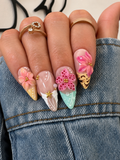 Coral Paradise | Luxury Handmade Gel Press-On Nails