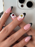 Garden Whimsy  | Luxury Handmade Gel Press-On Nails