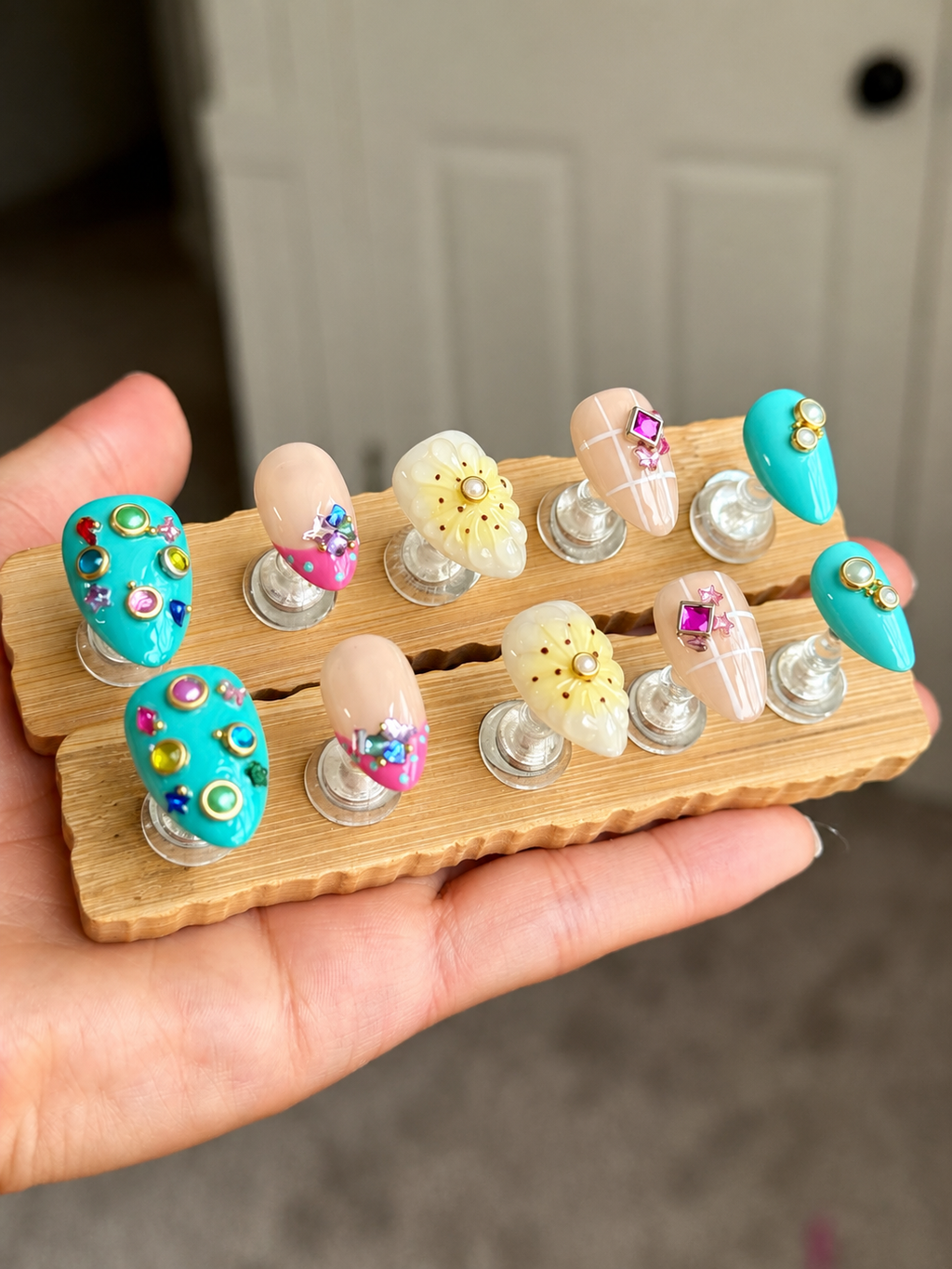 Sunset Bazaar | Luxury Handmade Gel Press-On Nails