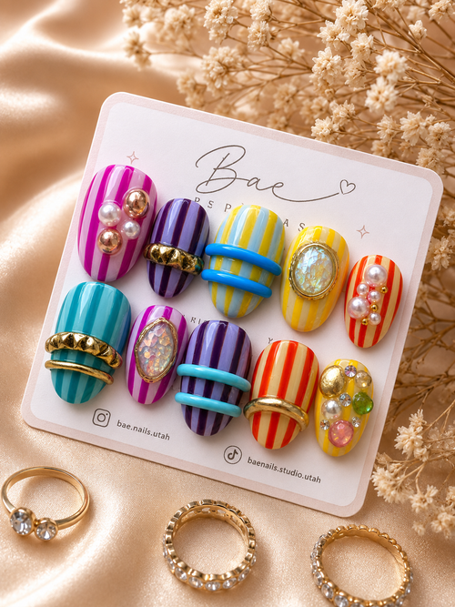 Cabana Luxe press-on nails - additional product photo