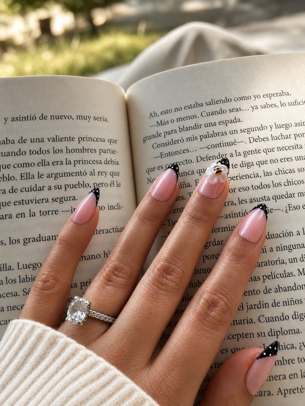 Garden Whimsy  | Luxury Handmade Gel Press-On Nails