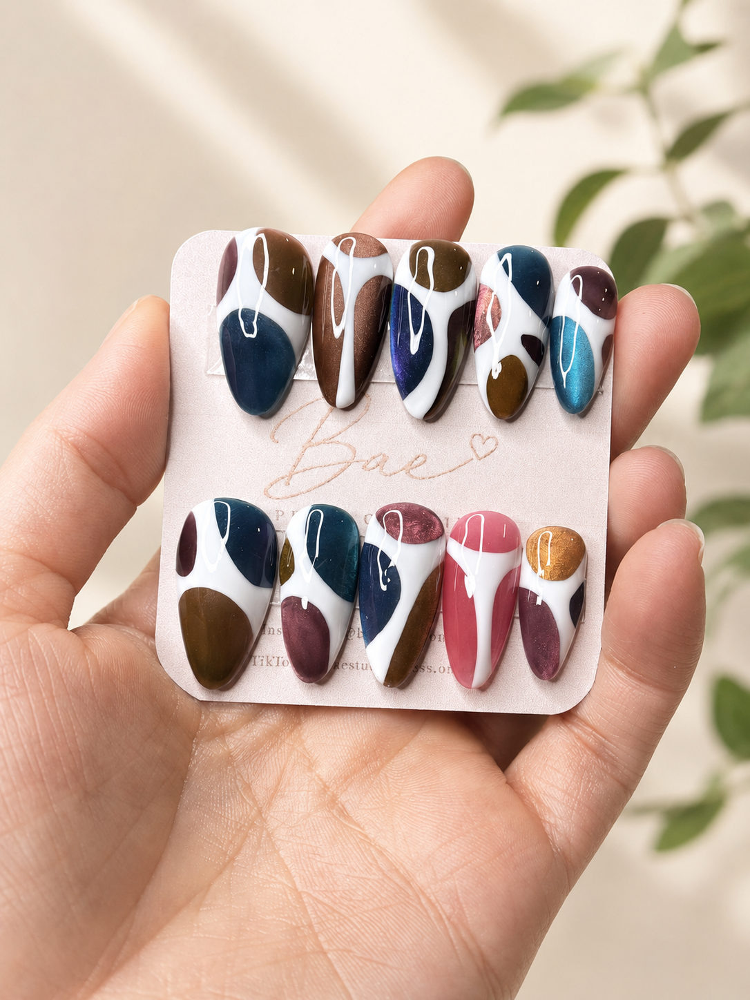 Modern Mosaic | Luxury Handmade Gel Press-On Nails