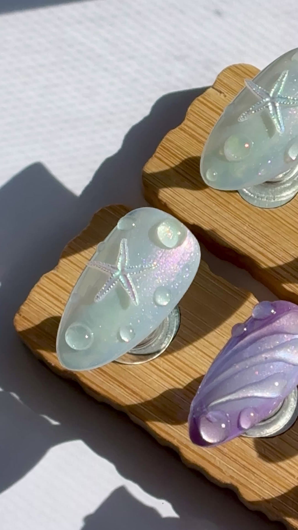 Lavender Tide  | Luxury Handmade Gel Press-On Nails