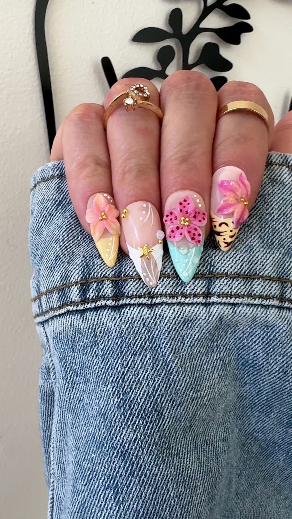 Coral Paradise | Luxury Handmade Gel Press-On Nails