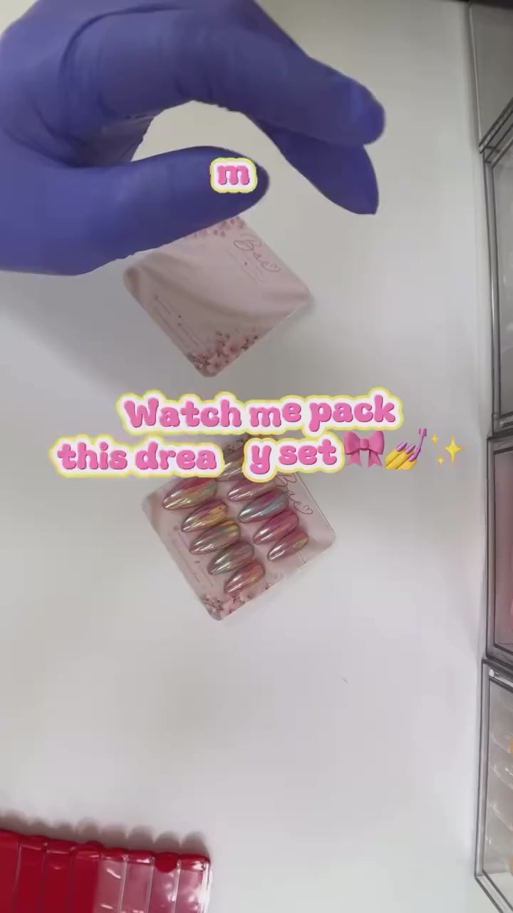 Prism Kiss press-on nails product video