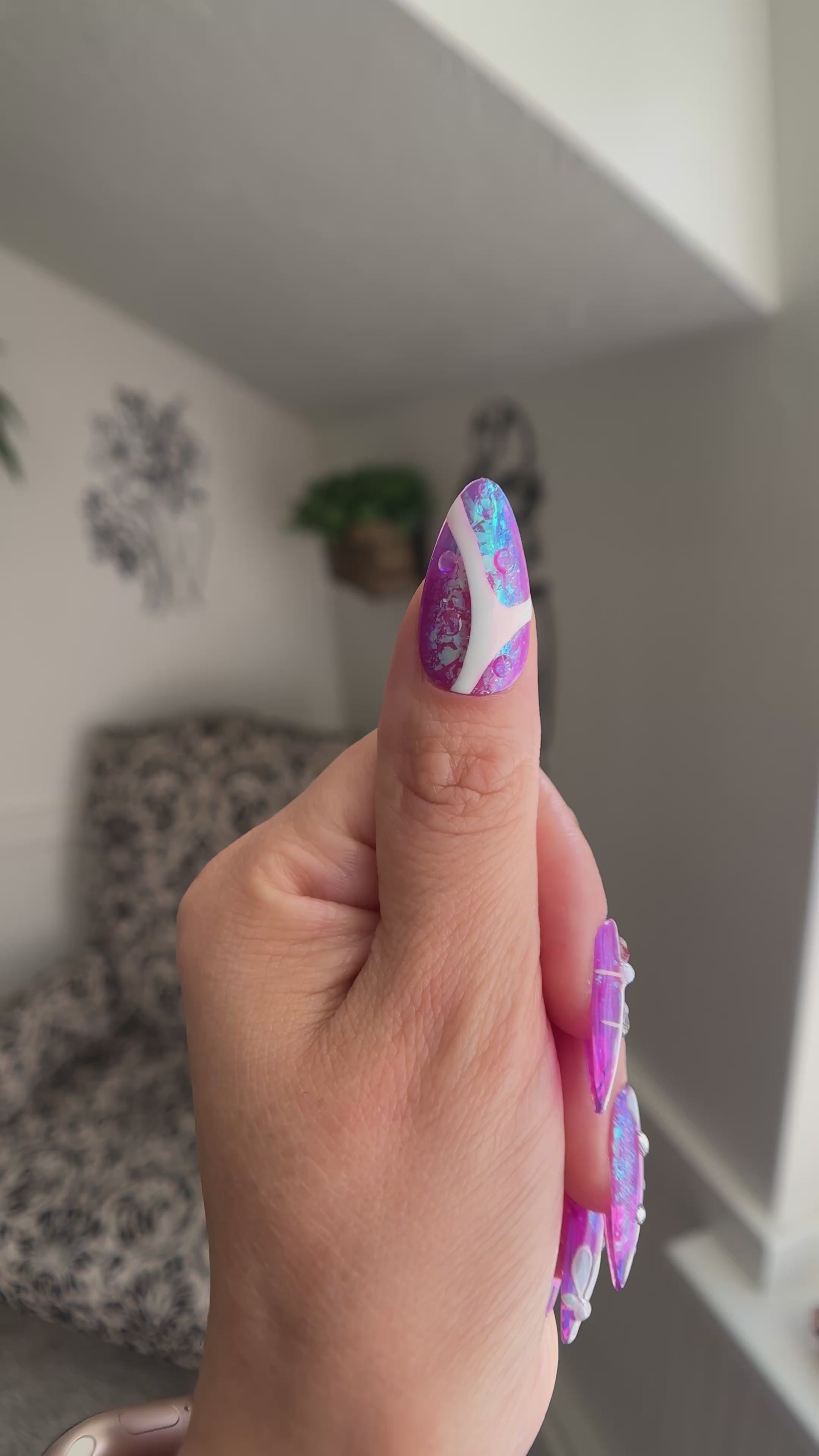 Violet Reverie | Luxury Handmade Gel Press-On Nails
